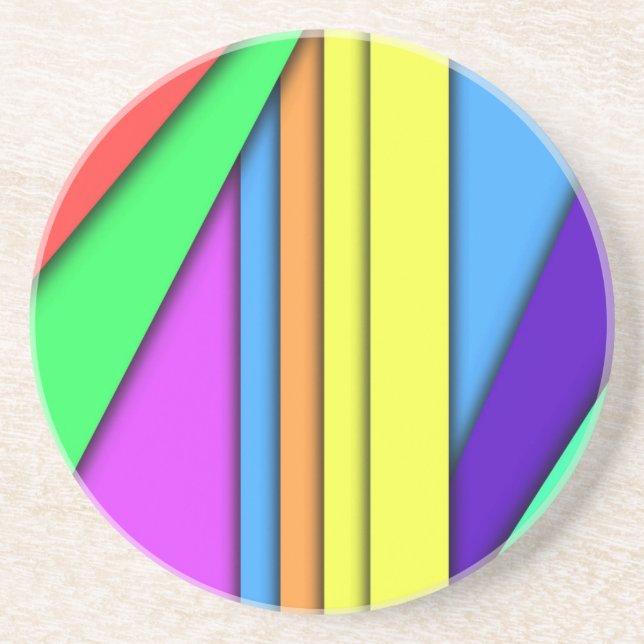 Crayon Box Getränkeuntersetzer (Vorne)