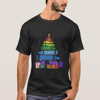 Crayon Christmas Tree Light Student Lehrer Xmas W T-Shirt