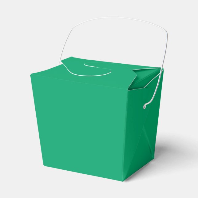 Crayon Color Green Take-Out Box Geschenkschachtel (Vorderseite)