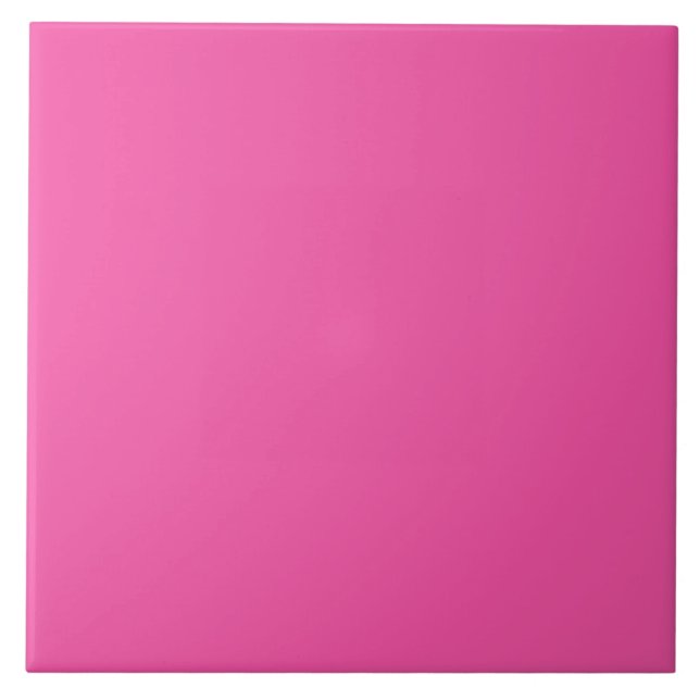Crayon Color Magenta Keramik Tile Fliese (Vorderseite)