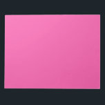 Crayon Color Magenta Notepad Notizblock<br><div class="desc">Sei im Stil mit Crayon Color Magenta Notepad!</div>