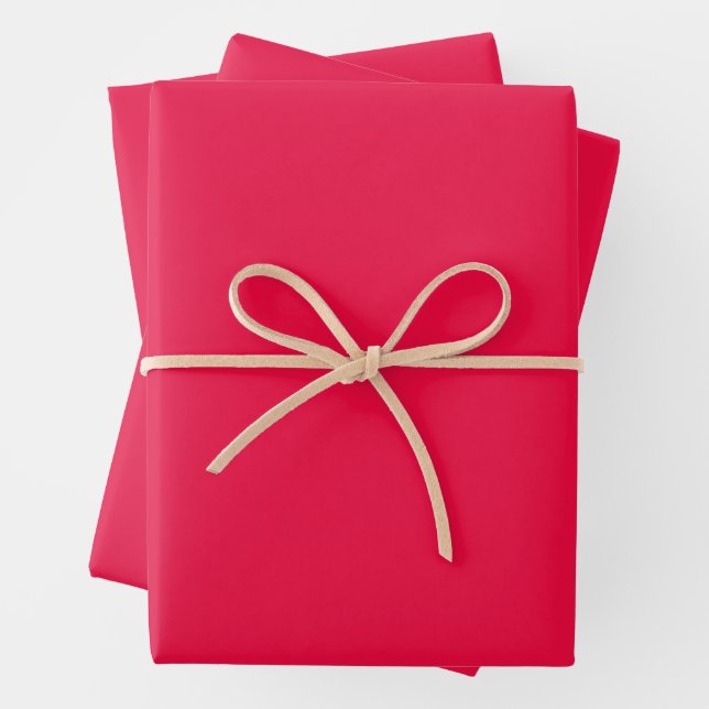 Crayon Color Red Wrapping Sheets Geschenkpapier Set (Beispiel)