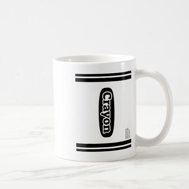 Crayon Emerald Green Group Kostüm Kaffeetasse (Rechts)