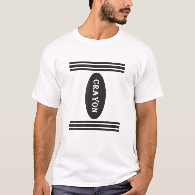 Crayon Matching Halloween Crayon Costume Group Cou T-Shirt (Vorderseite)