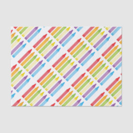 Crayon Patter Tissue Paper Seidenpapier
