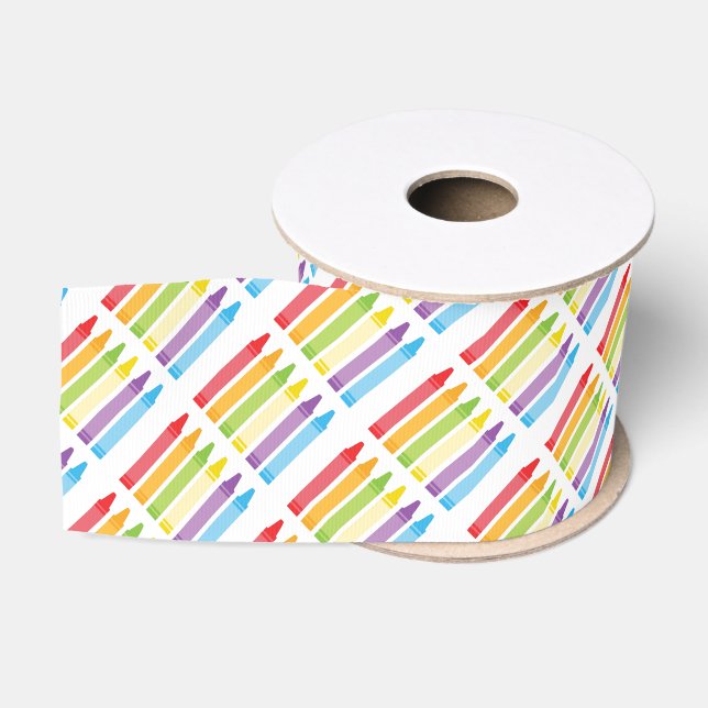 Crayon Ribbon Ripsband (Spule)