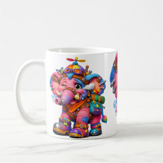 Crayon Sally Elephant Kaffeetasse