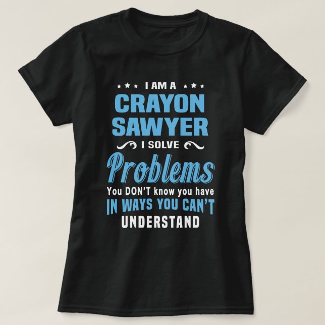 Crayon Sawyer T-Shirt (Design vorne)