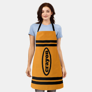 Crayon Schürze Family & Group Costumes - Orange