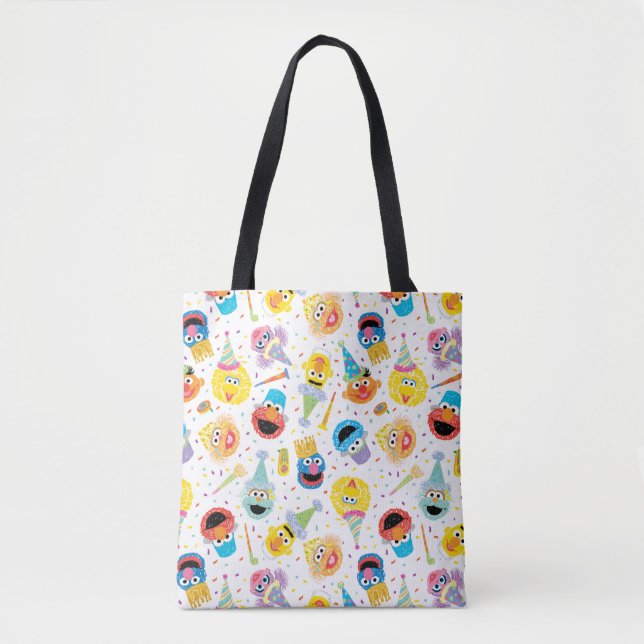 Crayon Sesame Freunde Party-Muster (Vorderseite)
