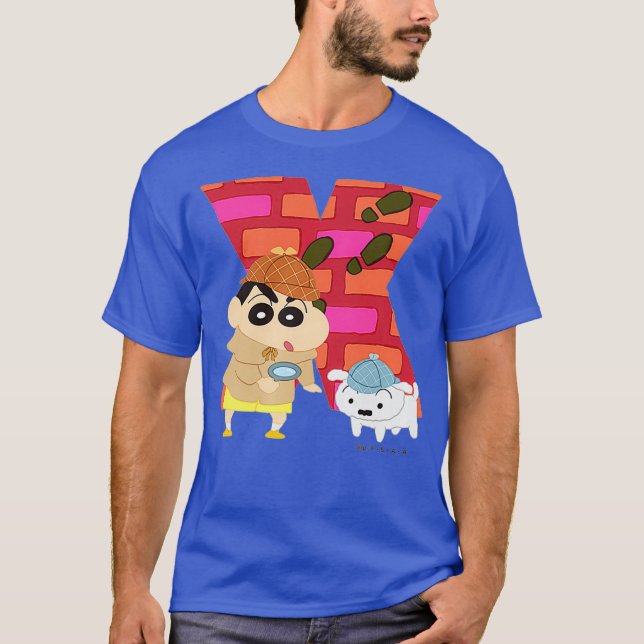 Crayon Shin-chan FUN FUN STUDY A to Z Premium T-Shirt (Vorderseite)
