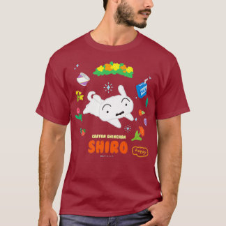 Crayon Shin-chan happyShiro Blume Ring Premium T-Shirt