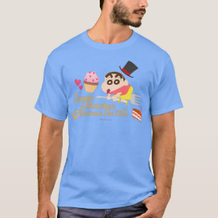 Crayon Shin-chan Magic Hat and Shin-chans Tea T-Shirt
