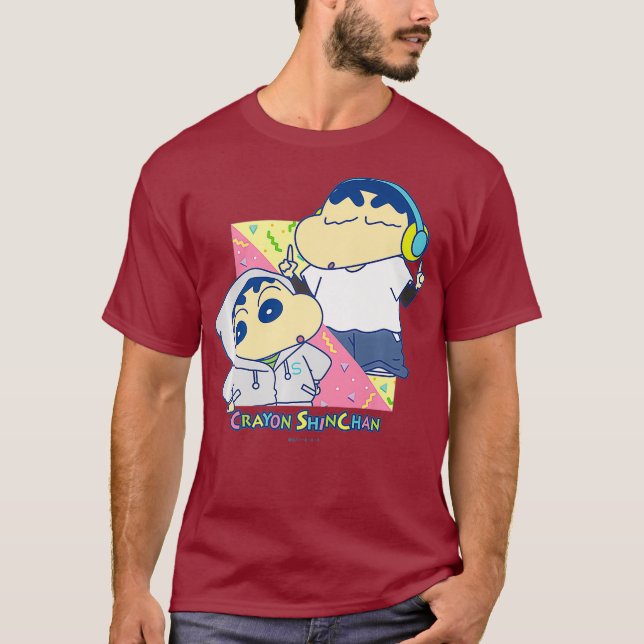 Crayon Shin-chan Music Premium T-Shirt (Vorderseite)