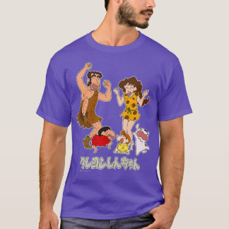 Crayon Shin-chan Nohara Familie Primitive Ära T-Shirt