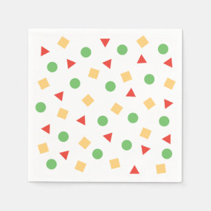 Crayon Shinchan Pajamas Inspiriert Farbiges Muster Serviette