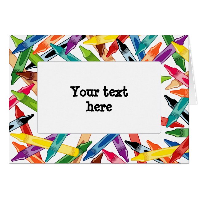 Crayons Frame (Vorderseite (Horizontal))