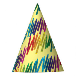 Crayons Kindergeburtstag Party Kunst Niedliche Far Partyhütchen