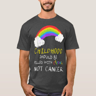 Crayons not Childhood Cancer Awareness Support 1 T-Shirt