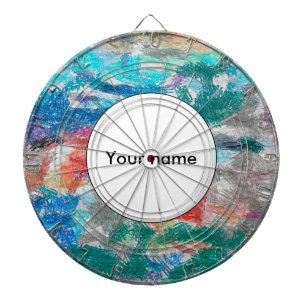 Crayons-Textur Dartscheibe