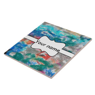 Crayons-Textur Fliese