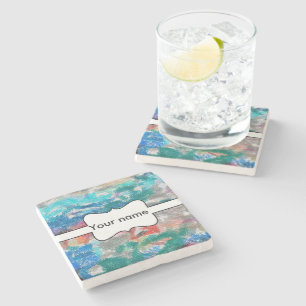 Crayons-Textur Steinuntersetzer