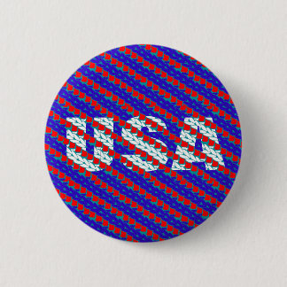 CraZchet USA Button