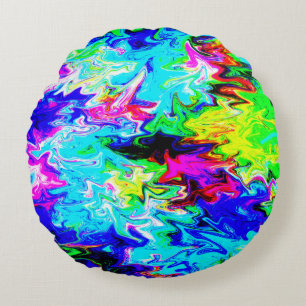 Crazed River....... Rundes Kissen