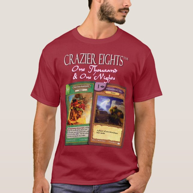 Crazier Eights: 1001 Nights T-Shirt (Vorderseite)