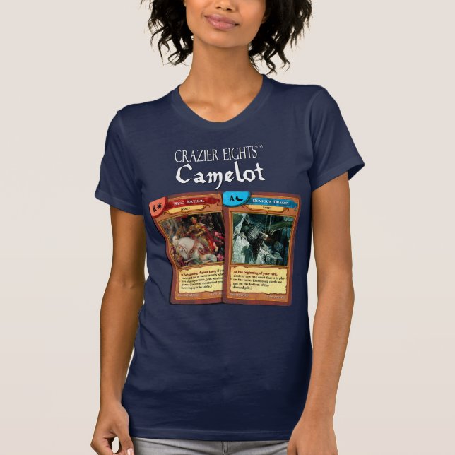 Crazier Eights: Camelot T-Shirt (Vorderseite)