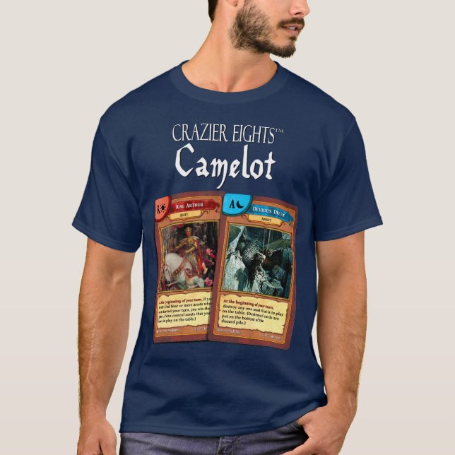 Crazier Eights: Camelot T-Shirt (Vorderseite)