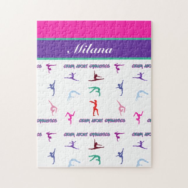 Crazy About Gymnastics Puzzle (Vertikal)