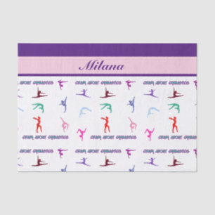 Crazy About Gymnastics Seidenpapier