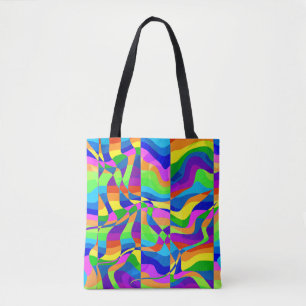Crazy Abstrakt Rainbow Neon