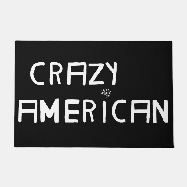 Crazy American DOOR MAT Fußmatte (Vorderseite)