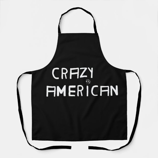 CRAZY-AMERIKANISCHE SCHÜRZE (Vorderseite)