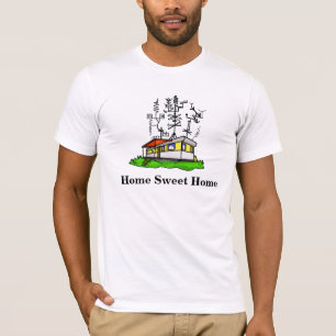 Crazy Antenna Mobile Zuhause Ham Radio T - Shirt #