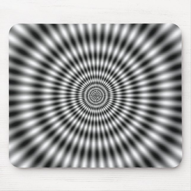 Crazy Artistic Optical Illusion Mousepad (Vorne)