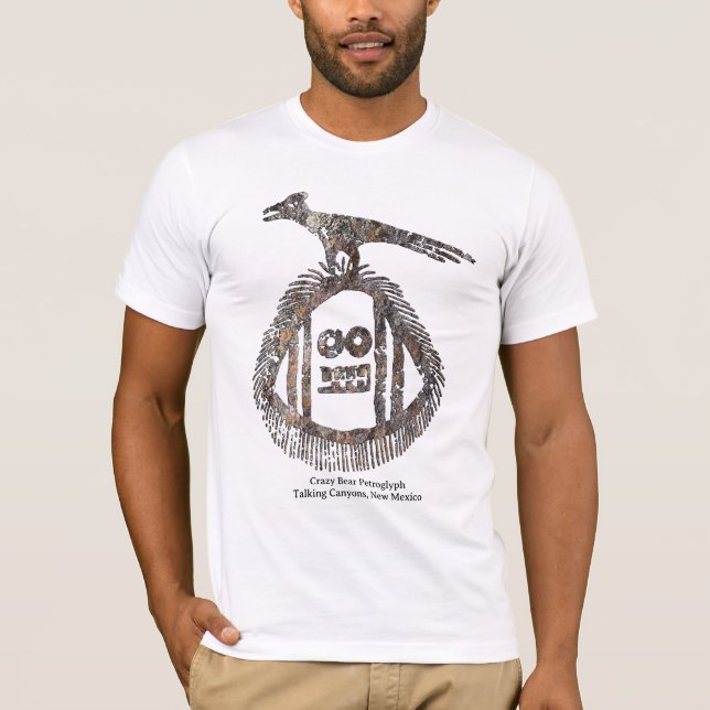 Crazy Bear Petroglyph T - Shirt (Vorderseite)