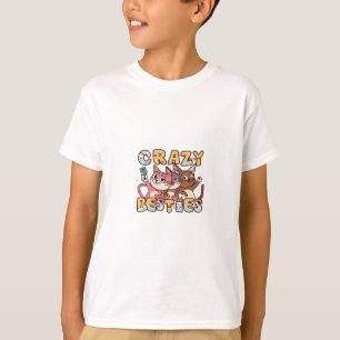 Crazy Besties Take Funny Selfy Work Bestie Gif T-Shirt