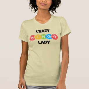 Crazy Bingo Lady T - Shirt
