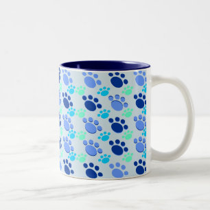 Crazy Blue Paws Tasse
