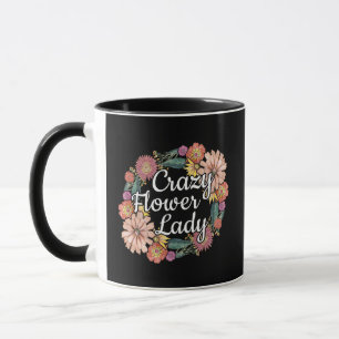 Crazy Blume Lady - Zinnia Gardener Tasse
