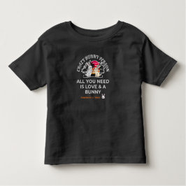 Crazy Bunny Person Kleinkind T-shirt