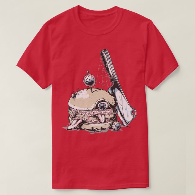 Crazy Burger T-Shirt (Design vorne)