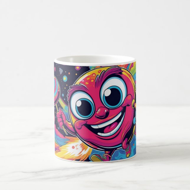 Crazy Candy Swirl Fun Mug Kaffeetasse (Mittel)