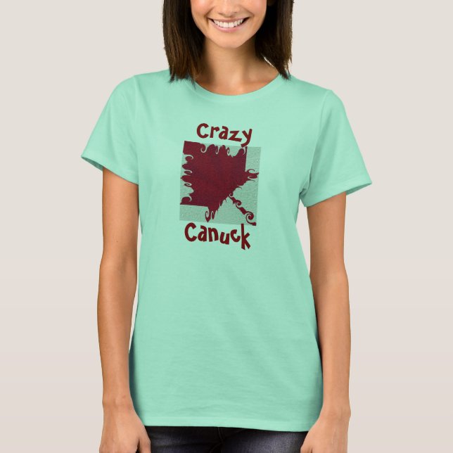 CRAZY CANUCK Ladys T-Shirt (Vorderseite)