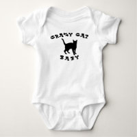 Crazy Cat Baby One-Piece Baby Bodysuit