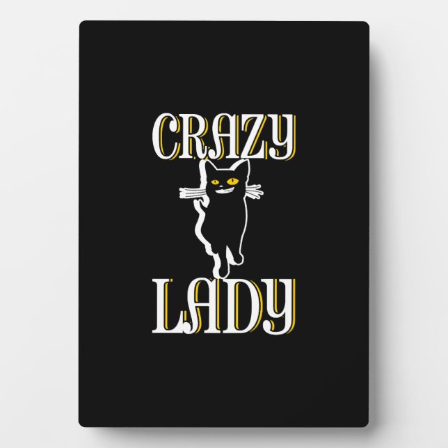 Crazy Cat Lady Fotoplatte (Vorderseite)