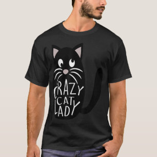 Crazy Cat Lady Niedlich Pet Mama Mütter Day Kitten T-Shirt